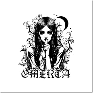 silence omerta Posters and Art